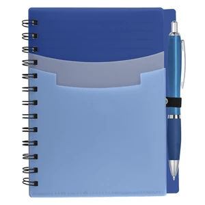 Tri Pocket Notebook with Satin Pen view 5