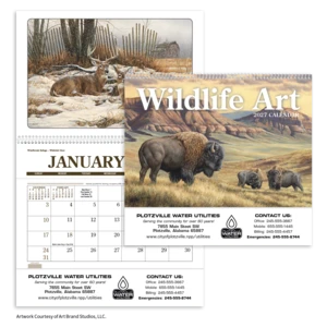 Triumph® Calendars Wildlife Art Pocket Calendar