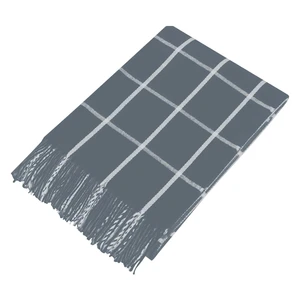 Charleston Fringed Throw Blanket view 6