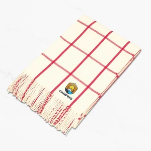 Charleston Fringed Throw Blanket