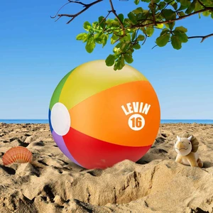 16" Rainbow Beach Ball