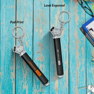 Mini Tire Gauge Key Chain