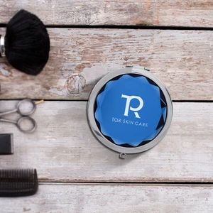 Jeweled Compact Mirror