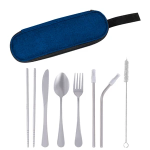 Stainless Steel Cutlery Set In Pouch view 3