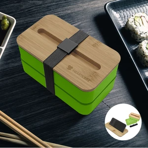 Stackable Bento Box With Phone Stand