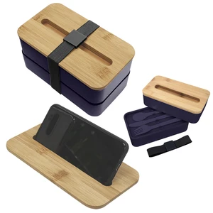 Stackable Bento Box With Phone Stand view 4