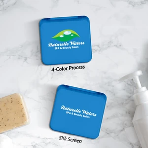 Compact Mirror With Dual Magnification