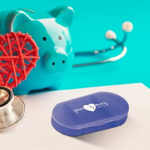 Oval Shape Pill Holder