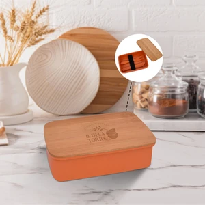 Harvest Lunch Set With Bamboo Lid