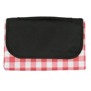 Gingham Roll-Up Picnic Blanket view 3