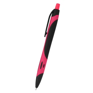 Two-Tone Sleek Write Rubberized Pen view 6