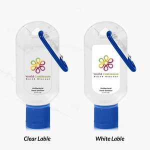 1.8 Oz. Hand Sanitizer With Carabiner