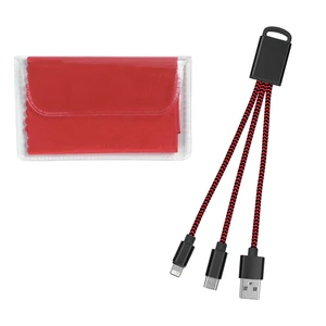 Braided Charging Buddy & Microfiber Cloth Set view 9