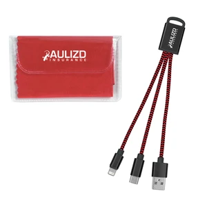 Braided Charging Buddy & Microfiber Cloth Set view 10