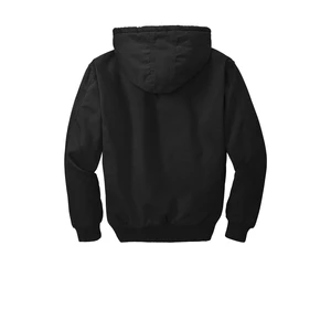 CornerStone Washed Duck Cloth Insulated Hooded Work Jacket. CSJ41 view 2