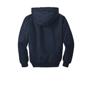 CornerStone Washed Duck Cloth Insulated Hooded Work Jacket. CSJ41 view 14