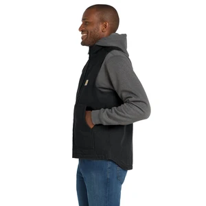 Carhartt Sherpa-Lined Mock Neck Vest CT104277 view 4