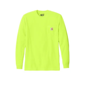 Carhartt Workwear Pocket Long Sleeve T-Shirt. CTK126 view 5