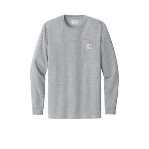 Carhartt Workwear Pocket Long Sleeve T-Shirt. CTK126 view 17