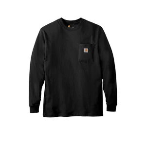 Carhartt Workwear Pocket Long Sleeve T-Shirt. CTK126 view 1