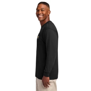Carhartt Workwear Pocket Long Sleeve T-Shirt. CTK126 view 4