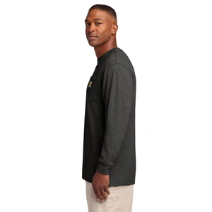 Carhartt Workwear Pocket Long Sleeve T-Shirt. CTK126 view 16