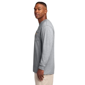 Carhartt Workwear Pocket Long Sleeve T-Shirt. CTK126 view 20
