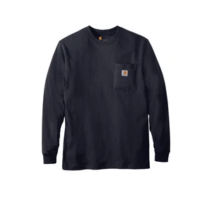 Carhartt Workwear Pocket Long Sleeve T-Shirt. CTK126 view 21