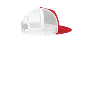 District Flat Bill Snapback Trucker Cap. DT624 view 4