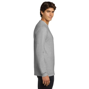 Gildan - Ultra Cotton 100% US Cotton Long Sleeve T-Shirt. G2400 view 4
