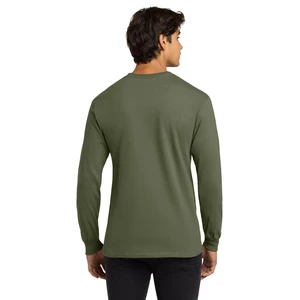 Gildan - Ultra Cotton 100% US Cotton Long Sleeve T-Shirt. G2400 view 59