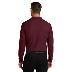 Port Authority Wearever Signature Pique Long Sleeve Polo K200LS view 3