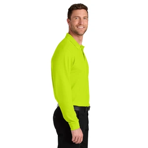 Port Authority Wearever Signature Pique Long Sleeve Polo K200LS view 20