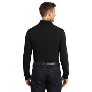 Port Authority EZCotton Long Sleeve Polo. K8000LS view 3