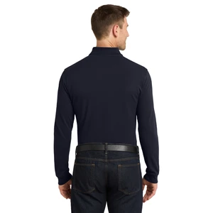 Port Authority EZCotton Long Sleeve Polo. K8000LS view 7