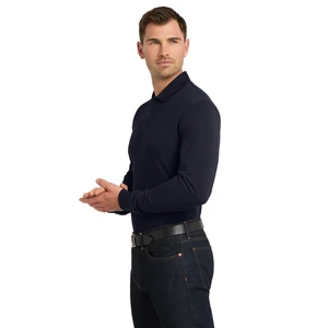 Port Authority EZCotton Long Sleeve Polo. K8000LS view 8