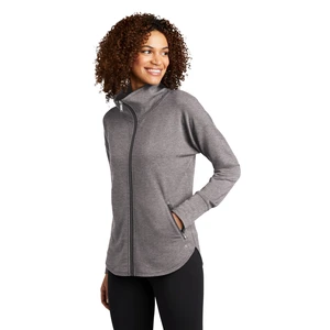 OGIO Women's Luuma Full-Zip Fleece. LOG812 view 8
