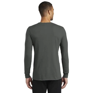 Nike Dri-FIT Cotton/Poly Long Sleeve Tee. NKBQ5230 view 4