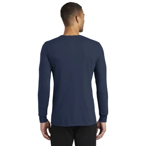 Nike Dri-FIT Cotton/Poly Long Sleeve Tee. NKBQ5230 view 14