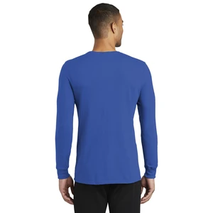 Nike Dri-FIT Cotton/Poly Long Sleeve Tee. NKBQ5230 view 19