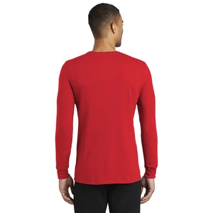 Nike Dri-FIT Cotton/Poly Long Sleeve Tee. NKBQ5230 view 24