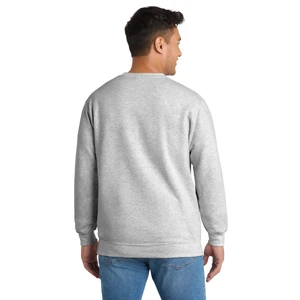 Port & Co Essential Fleece Crewneck Sweatshirt. PC90 view 3