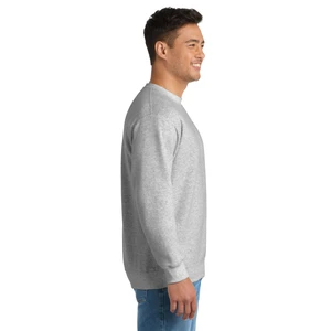 Port & Co Essential Fleece Crewneck Sweatshirt. PC90 view 4