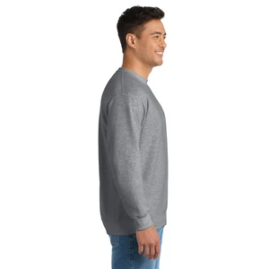 Port & Co Essential Fleece Crewneck Sweatshirt. PC90 view 8