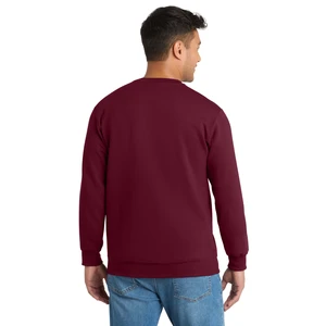 Port & Co Essential Fleece Crewneck Sweatshirt. PC90 view 11