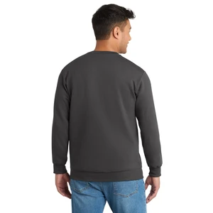 Port & Co Essential Fleece Crewneck Sweatshirt. PC90 view 15