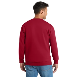 Port & Co Essential Fleece Crewneck Sweatshirt. PC90 view 53
