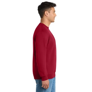 Port & Co Essential Fleece Crewneck Sweatshirt. PC90 view 54