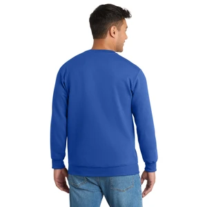 Port & Co Essential Fleece Crewneck Sweatshirt. PC90 view 57