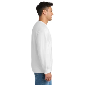 Port & Co Essential Fleece Crewneck Sweatshirt. PC90 view 70